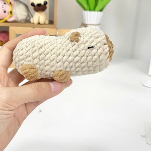 Capybara Handmade, Amigurumi Capybara, Crochet Capybara, Cute Animal Patterns, Handmade Animal, Capybara Plush, Capybara Toy, Capybara Doll