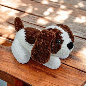 Cute Dog Crochet Stuffed Animal , Custom Dog Memorial, Look Alike Dog, Personalized Dog, Gift For Dog Lover, Custom Stuffed Pet