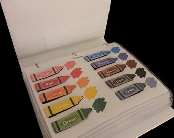 Toddler Educational Busy Binder