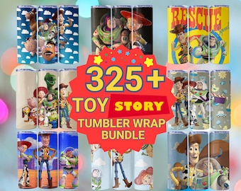 325+ Toy Story Tumbler Wrap Bundle, 20 oz Skinny Tumbler Wrap, 20 oz Tumbler PNG Sublimation Design, Instant Download Designs Templates