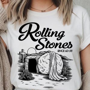 Rolling Stones Since AD 33 For Easter Png , Christian Easter Rolling Stones Png, Christian Easter Png