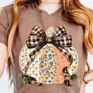 Preppy Floral Fall Pumpkin Png, Pumpkin Lace Png, Ditsy Floral Fall Png, Coquette Fall Png, Pumpkin Spice Png, Tis The Season Png