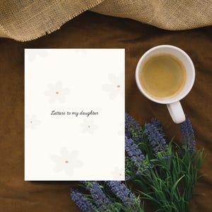 Cartas para minha filha, modelos de lembranças, presente para sua garotinha, modelos de cartas para receitas de família, tradições e conselhos de vida