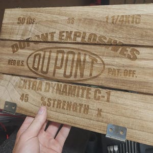 Dupont Dynamite Box - Etsy