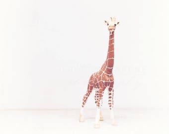 Giraffe Nursery Wall Decor | Kids Room Wall Art Print