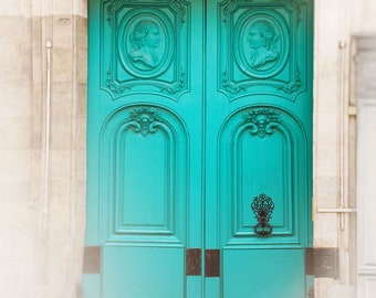 Paris Photography Print, Door Art from Le Marais