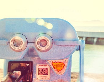 San Francisco Photography | Viewfinder Photograph, Teal Blue