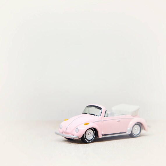 pink convertible toy car