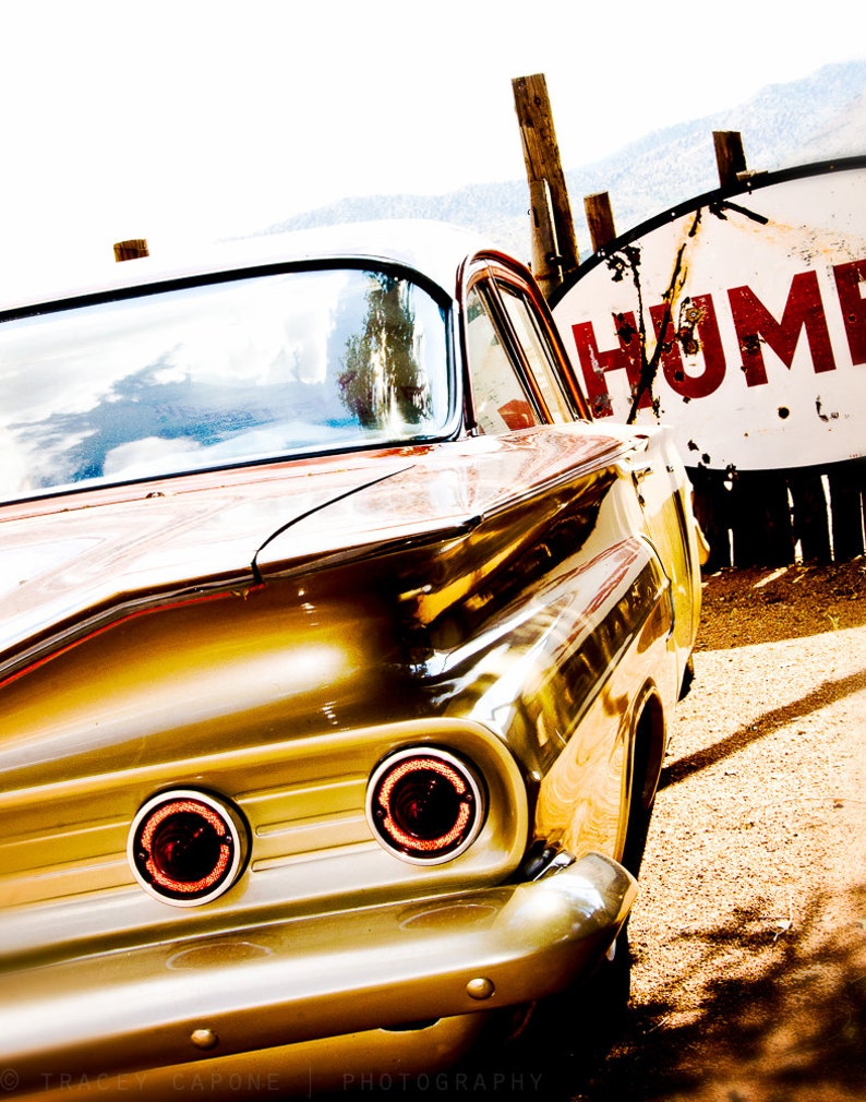 Photography Wall Decor Vintage Car Photograph Hum Boys - Etsy