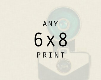 Any 6x8 Print - Wall Decor, Etsy Home Decor, Photography - Chicago Wall Art, Retro Inspired Decor, Vintage Camera Wall Art, Color Photograph