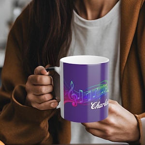 Personalisierte Farbwechsel Tasse: Wärmeempfindliche Kaffeetasse, Fotogeschenk (11 oz)