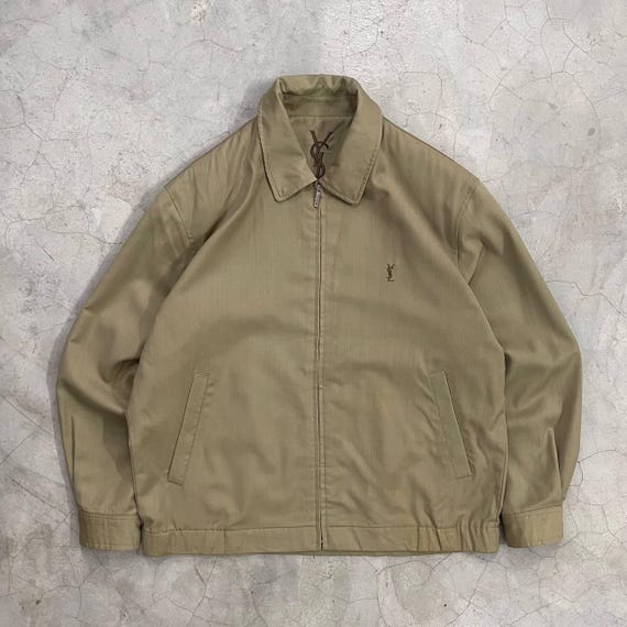Saint Laurent, Vintage 1990S YSL Yves Saint Laurent Harrington Jacket