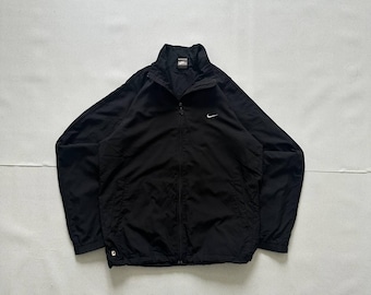 Vintage Nike Reversible Nylon Fleece Jacket - Etsy