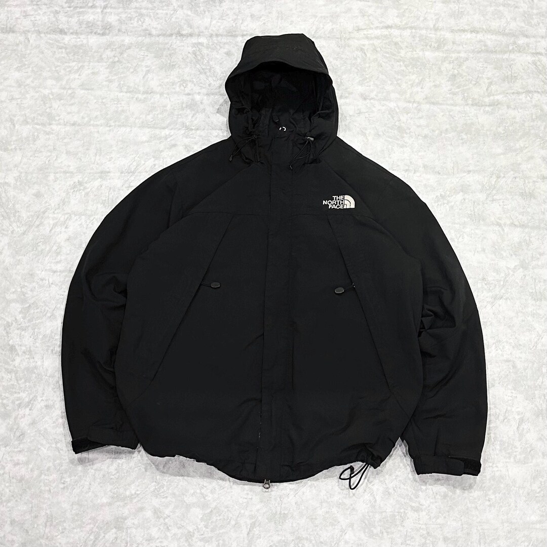 The North Face DRYVENT Mountain Shell Jacket, Men's Medium polyester Khaki type Vintage Second Hand