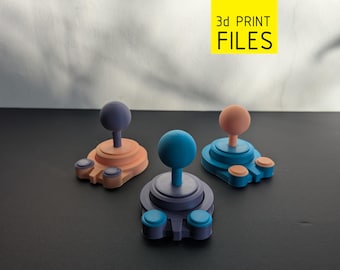 Prensa de café con joystick o juguete: archivos para impresión 3D