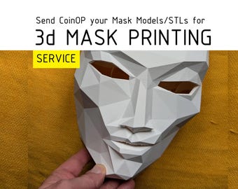 MÁSCARA - Servicio de Impresión 3D / Servicio de Impresión Bajo Demanda FDM