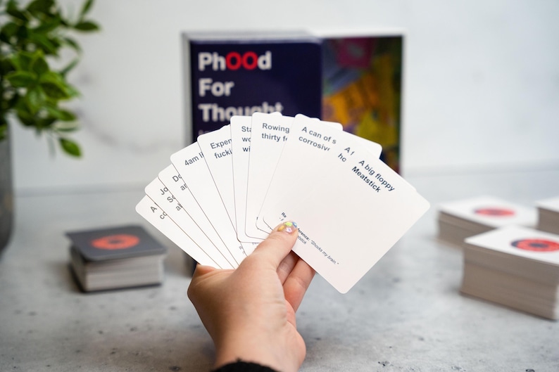 Phood For Thought Phish Game, Phish Cards, Phish Gift, Phish Art, Phan Art, Phish Donuts, Phish Playing Card