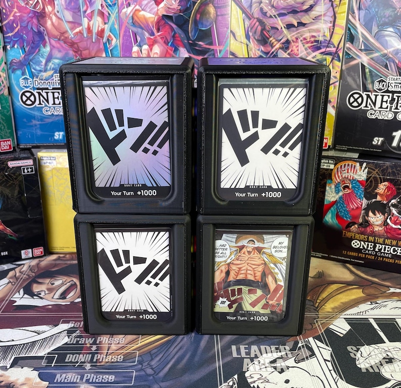 OPTCG DOUBLE WINDOWED Hinged Display Deck Box!!! - Etsy