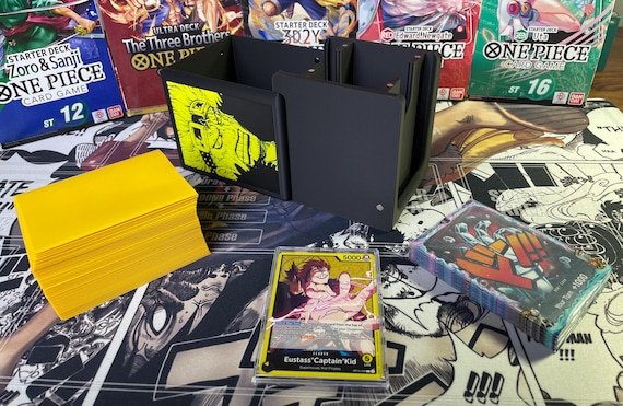 【稀少】Captain D's キャプテン ディーズ ヴィンテージ 貯金箱 OPTCG DOUBLE WINDOWED Eustass Captain Kid Themed Deck Box!!! - Etsy