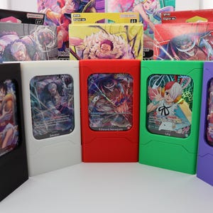 Coffret OPTCG magnétique avec fenêtre pour le leader et DON !! Cartes