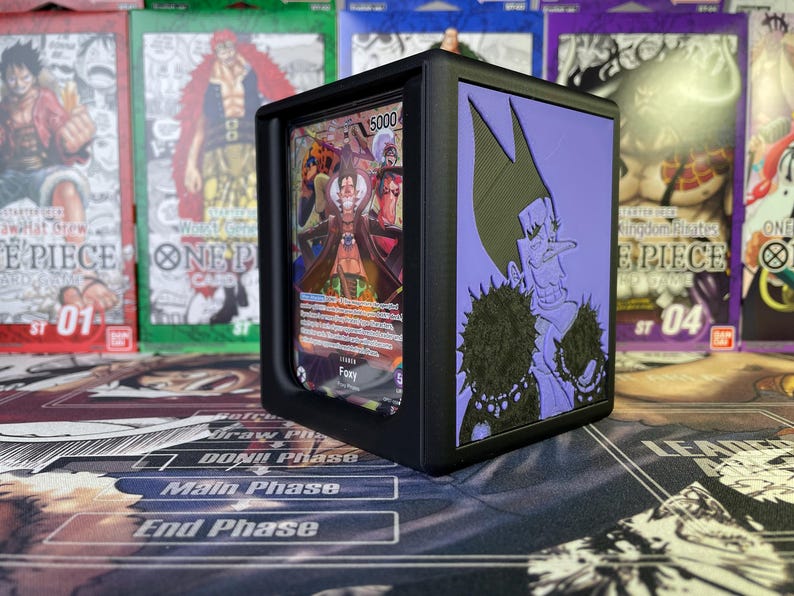 OPTCG DOUBLE WINDOWED Foxy Themed Deck Box!!! - Etsy