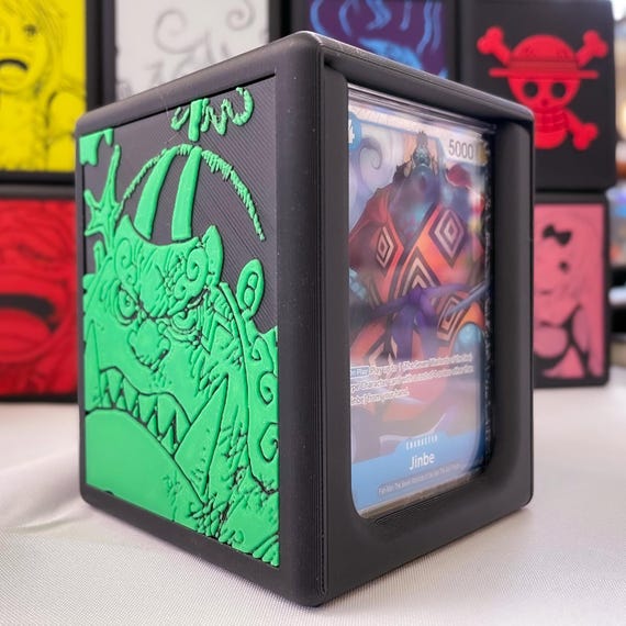 OPTCG DOUBLE WINDOWED Jinbe Themed Deck Box!!! - Etsy