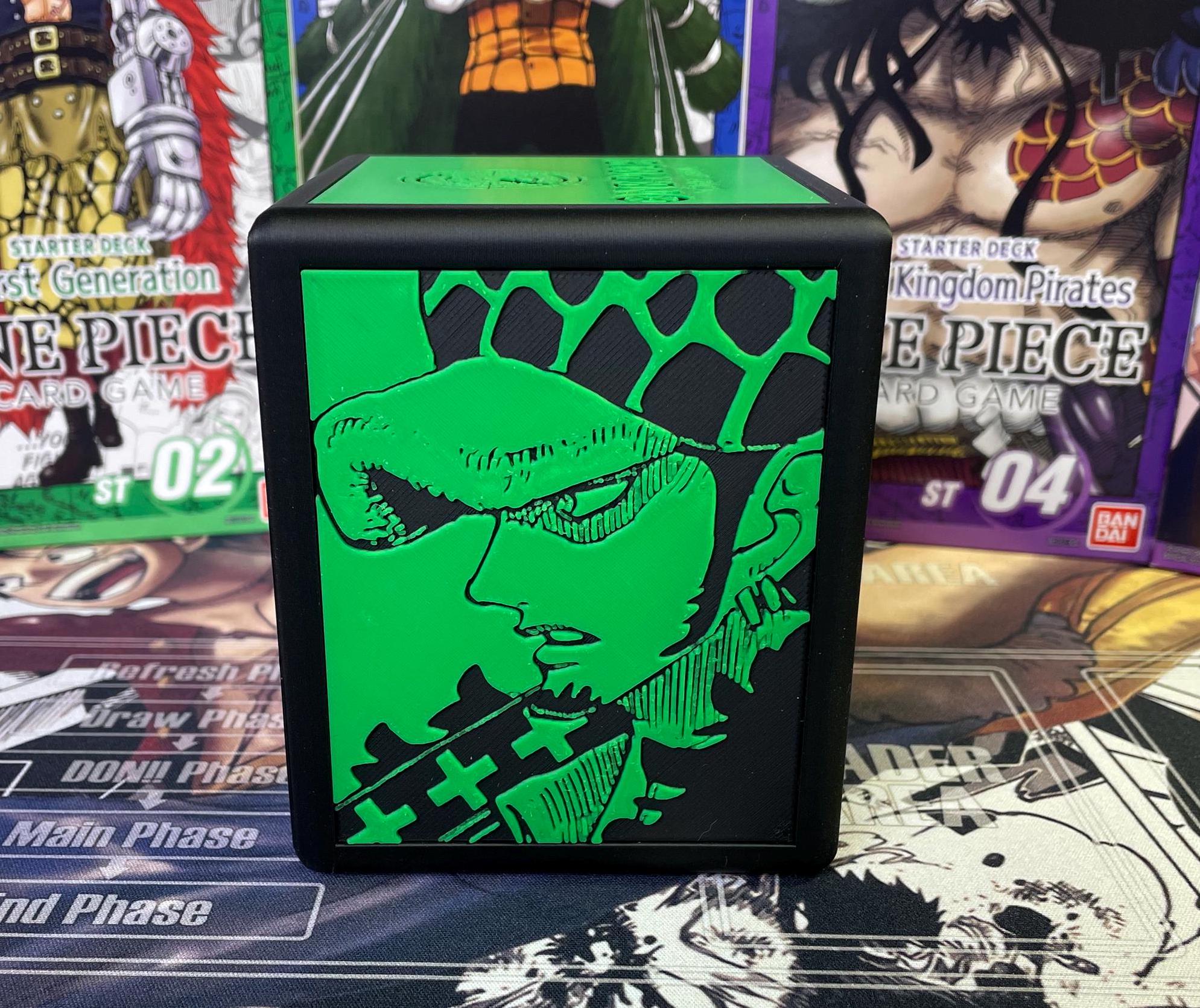 OPTCG DOUBLE WINDOWED Trafalgar Law Themed Deck Box!!! - Etsy