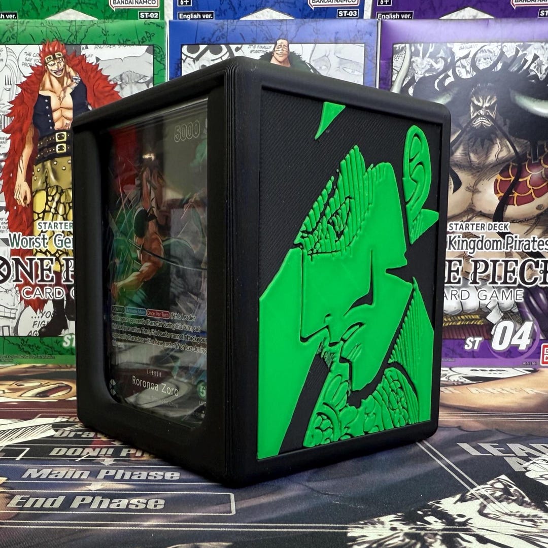 OPTCG DOUBLE WINDOWED Dracule Mihawk Themed Deck Box!!! - Etsy