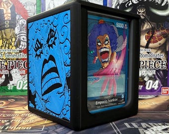 one piece tcg ivankov deck OPTCG DOUBLE WINDOWED Emporio Ivankov Themed Deck Box!!!
