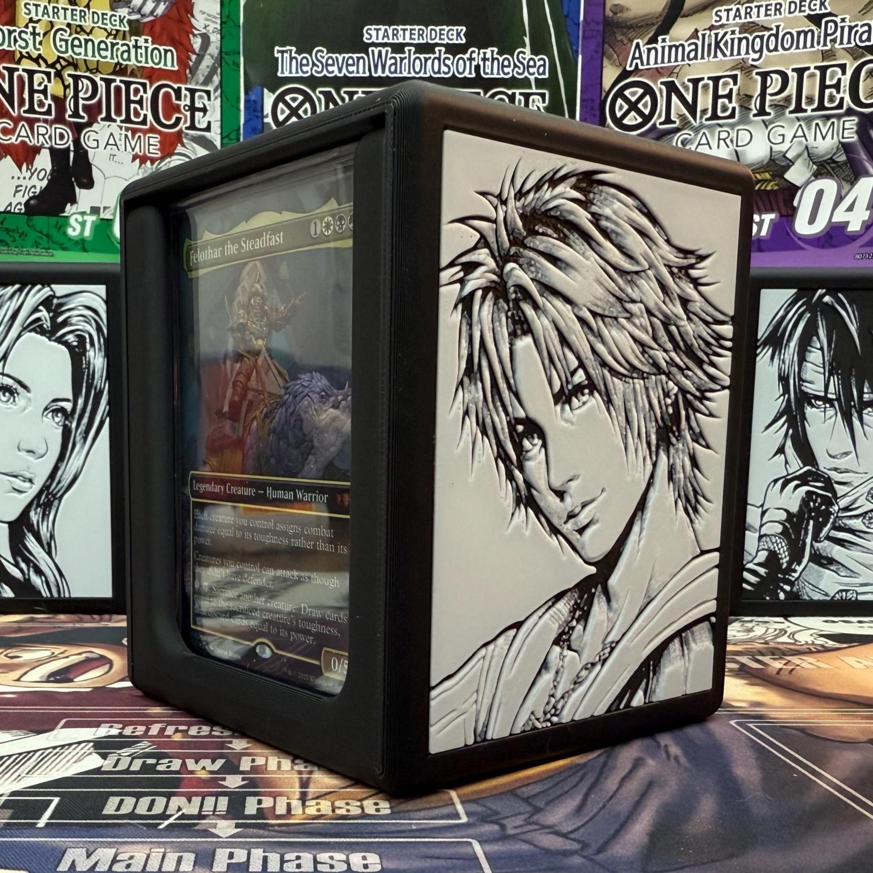 Final Fantasy Deck Box Mtg - Etsy Final Fantasy Deck Box Mtg - Etsy