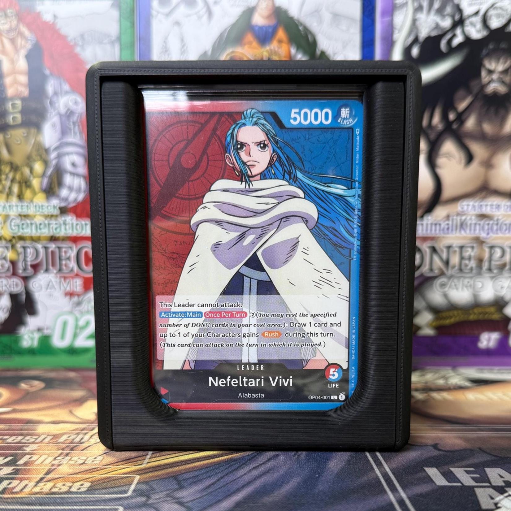 OPTCG DOUBLE WINDOWED Nefeltari Vivi Themed Deck Box!!! - Etsy