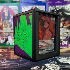 Coffret Deck OPTCG DOUBLE FENÊTRE vert/violet sur le thème Luffy !!!