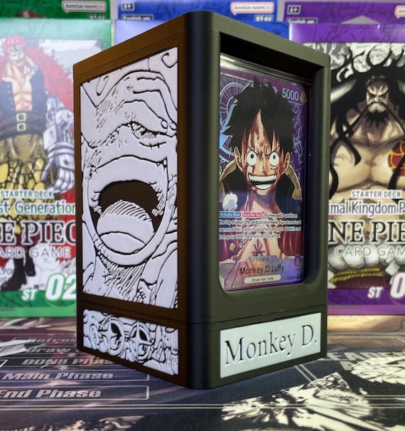 OPTCG Gear 5 Luffy Double Windowed Display Deck Box With DICE  Compartment!!!! - Etsy