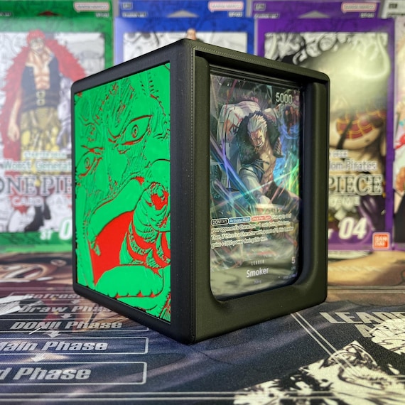 OPTCG DOUBLE WINDOWED Smoker Themed Deck Box!!! - Etsy