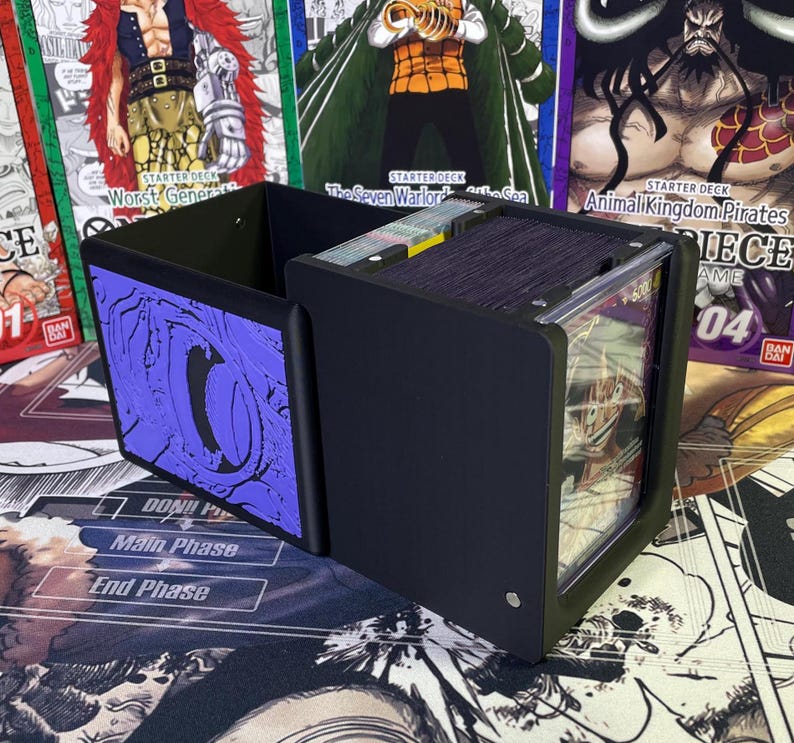 OPTCG DOUBLE WINDOWED Gear 5 Luffy Themed Deck Box!!! afbeelding 10