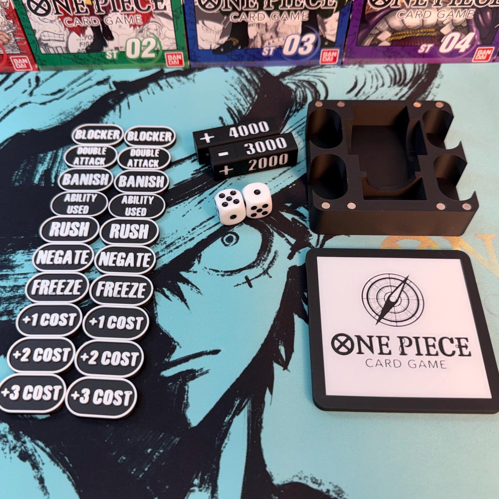 OPTCG Counters & Tokens Organizer (power/cost/status Tracker) - Etsy