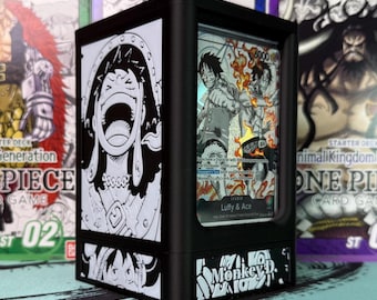 OPTCG Elbaf Luffy Double Windowed Display Deck Box With DICE Compartment!!!!