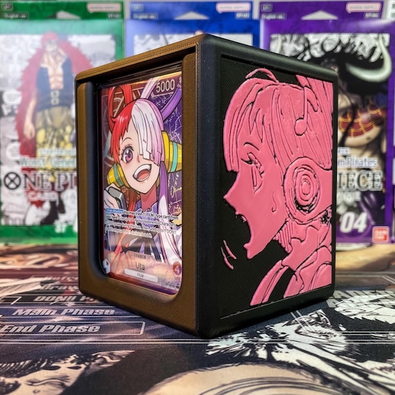 OPTCG DOUBLE WINDOWED Uta Themed Deck Box!!! - Etsy