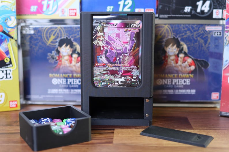 Graded Card Deck Box With Display – for Pkmn, MTG, TCG - Etsy