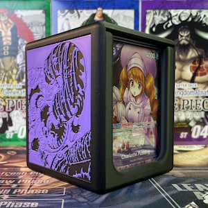 Coffret de protection OPTCG DOUBLE FENÊTRE sur le thème de Charlotte Katakuri !!!