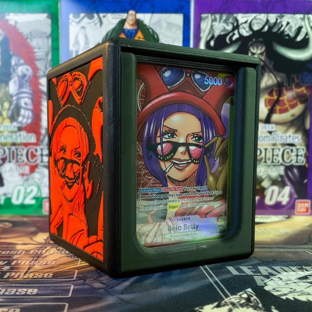 OPTCG DOUBLE WINDOWED Belo Betty Themed Deck Box!!! - Etsy