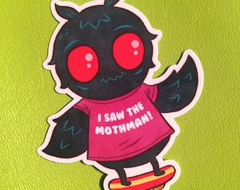 Mothman sticker