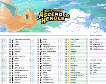 Lista de verificación del conjunto maestro de Héroes Ascendidos (Descarga digital)