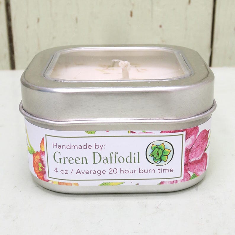 GreenDaffodil Soy Candle
