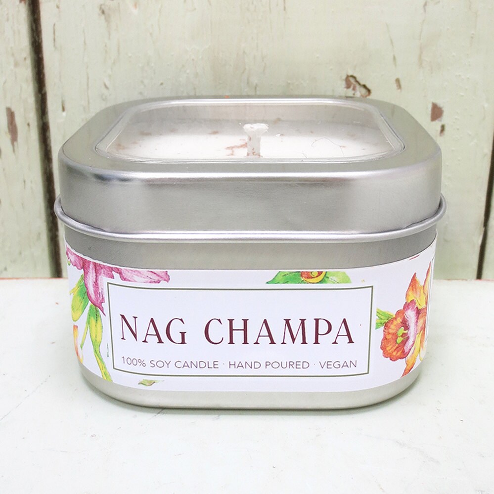 Nag Champa Candle Jar From Nag Champa Spa