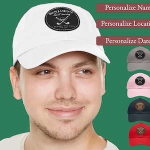 Golf Bachelor Party Favor, Golf Bachelor Party Gift, Personalized Golf Patch Hat, Custom Golf Bachelor Party Favors, Patch Hat Golf