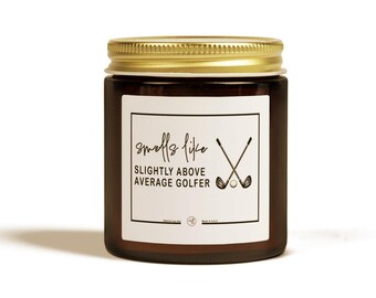 Presentes de golfe, vela de golfe, presente para treinador de golfe, presentes para golfistas, presente de fim de temporada para treinador de golfe, presente para mãe de golfista, vela para golfista