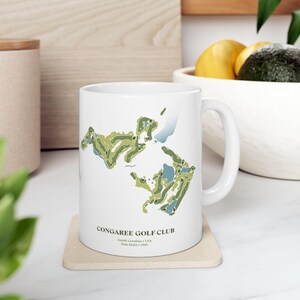 Congaree Golf Club Mug, Golf Gifts For Men, Gifts for Golfers, Coffee Mug for Golfer, Golf Gifts for Dad