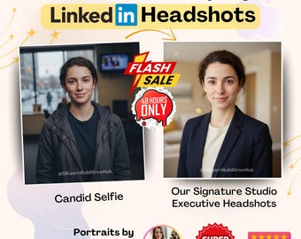 AI Photo, Ai Portrait Headshots, 4k Custom Photo Done For You, Professional AI Photoshoot from Selfie, Linkedin, AI Art Dfy, Studio Quality
