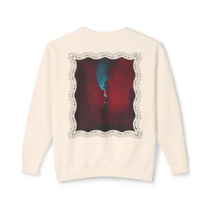 Arcane-Inspired Graphic Hoodie - Neon Chaos and Sci-Fi Aesthetic